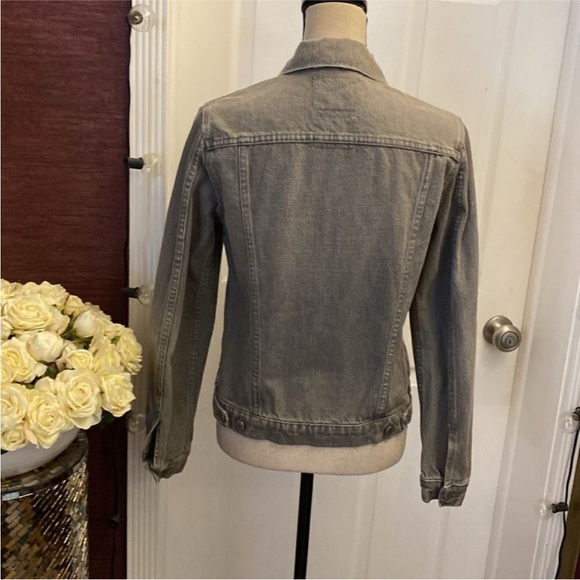 Helmut Lang Women's Gray Denim Jacket, S - Picture 8 of 11